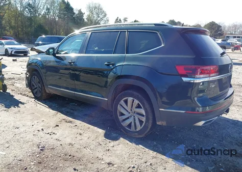 2021 Volkswagen Atlas 3.6L V6 Sel z USA, uszkodzony, nr VIN 1V2ER2CA7MC537009